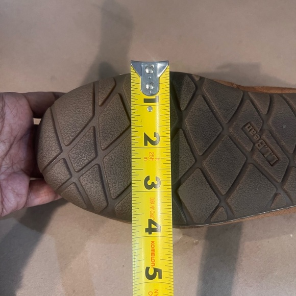 L.L Bean Women's Wicked Good Camp Moccasins Brown Suede Shearling Fur US 8 M - Picture 10 of 10